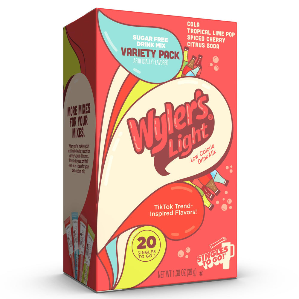Wyler's Light Cola stick boosts hydration with bold flavor on the go.