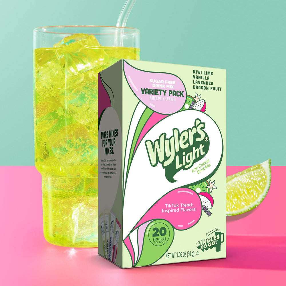 Wyler's Light Lavender ready to mix adds a floral note to water