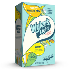 Wyler's Light Lime Singles to Go packet for sugar-free hydration on the go.