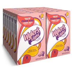 Wyler's Light Singles To Go Peach Ring packet ready to mix.