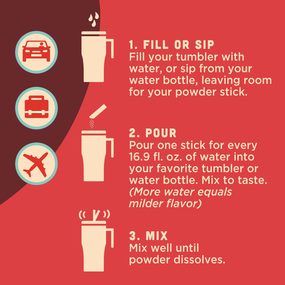 Wyler's Light Singles To Go boosts flavor with portable hydration.