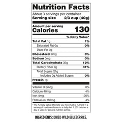 Wyman's resealable bag edge highlights freshness and portability.