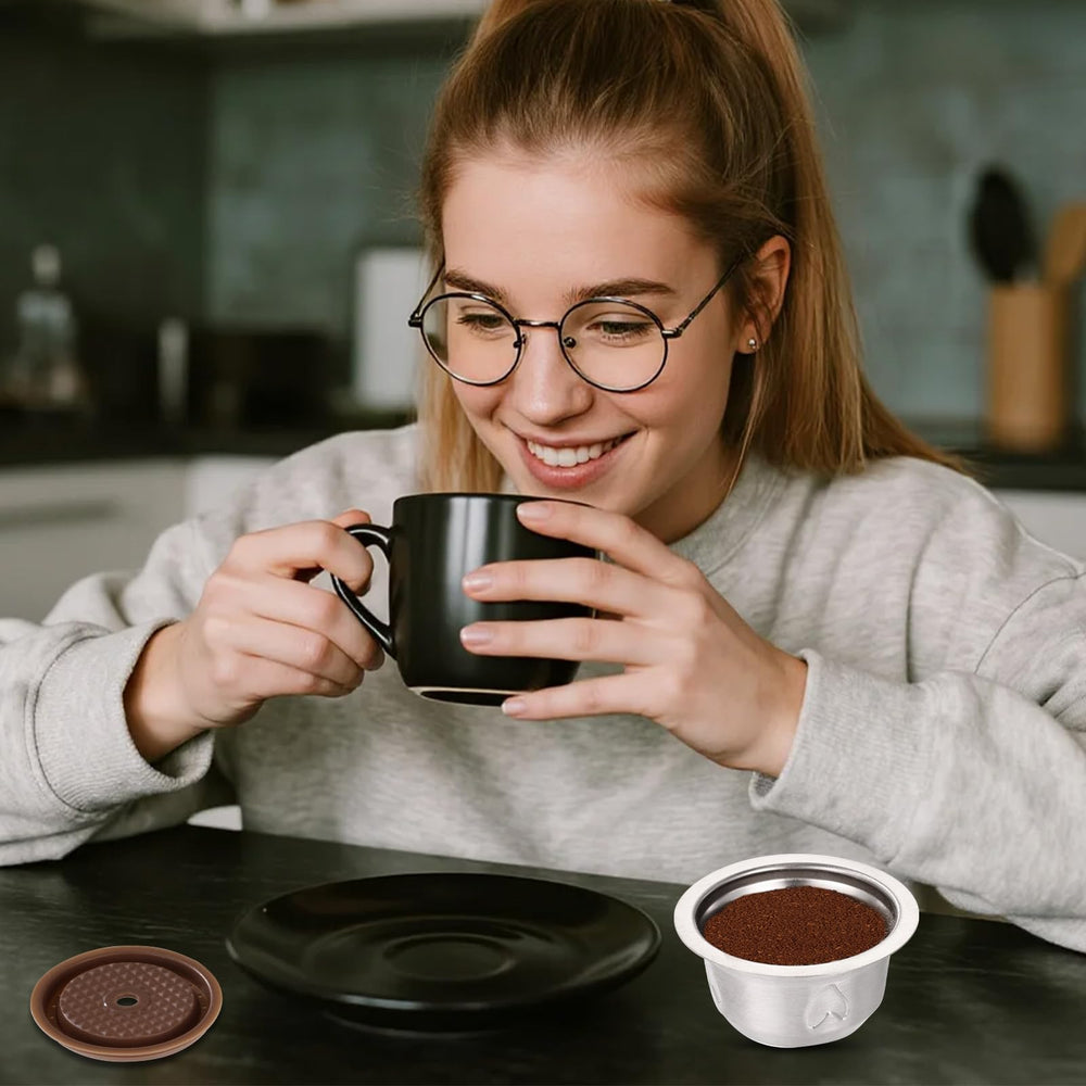 XIHIRCD dishwasher-safe pod for easy cleanup after brewing