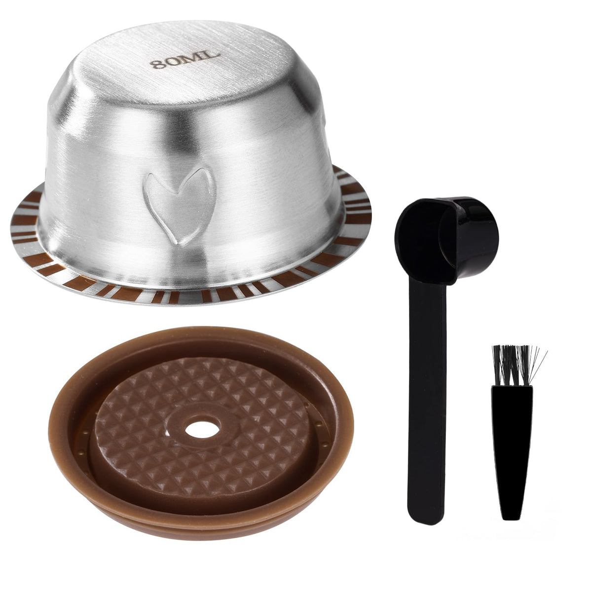 XIHIRCD reusable pod 80ml for Vertuo with flavor and savings