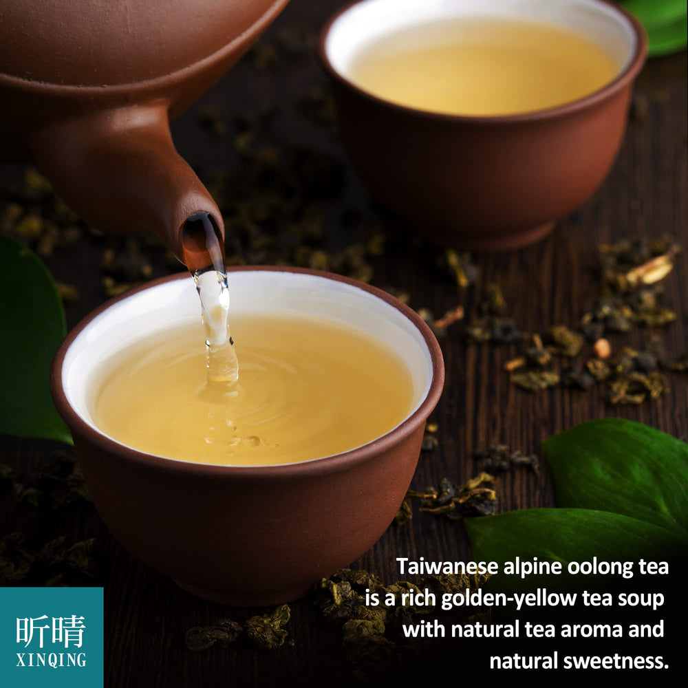XINQING food-grade aluminum foil packaging preserving tea freshness.