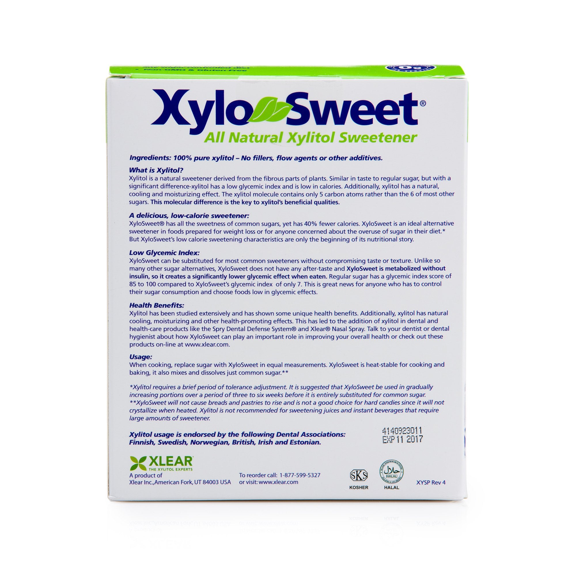 Xlear XyloSweet in cooking image; reliable sugar substitute for baking.