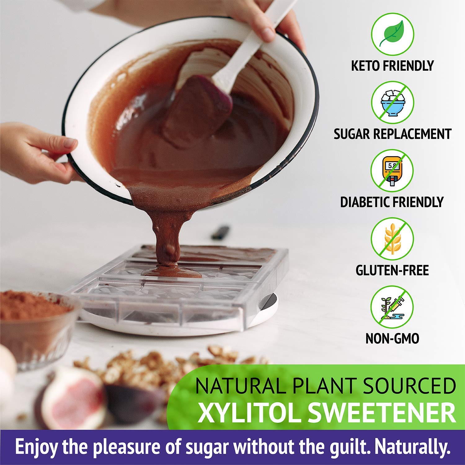 XyloSweet in kitchen use for baking and everyday sweetness