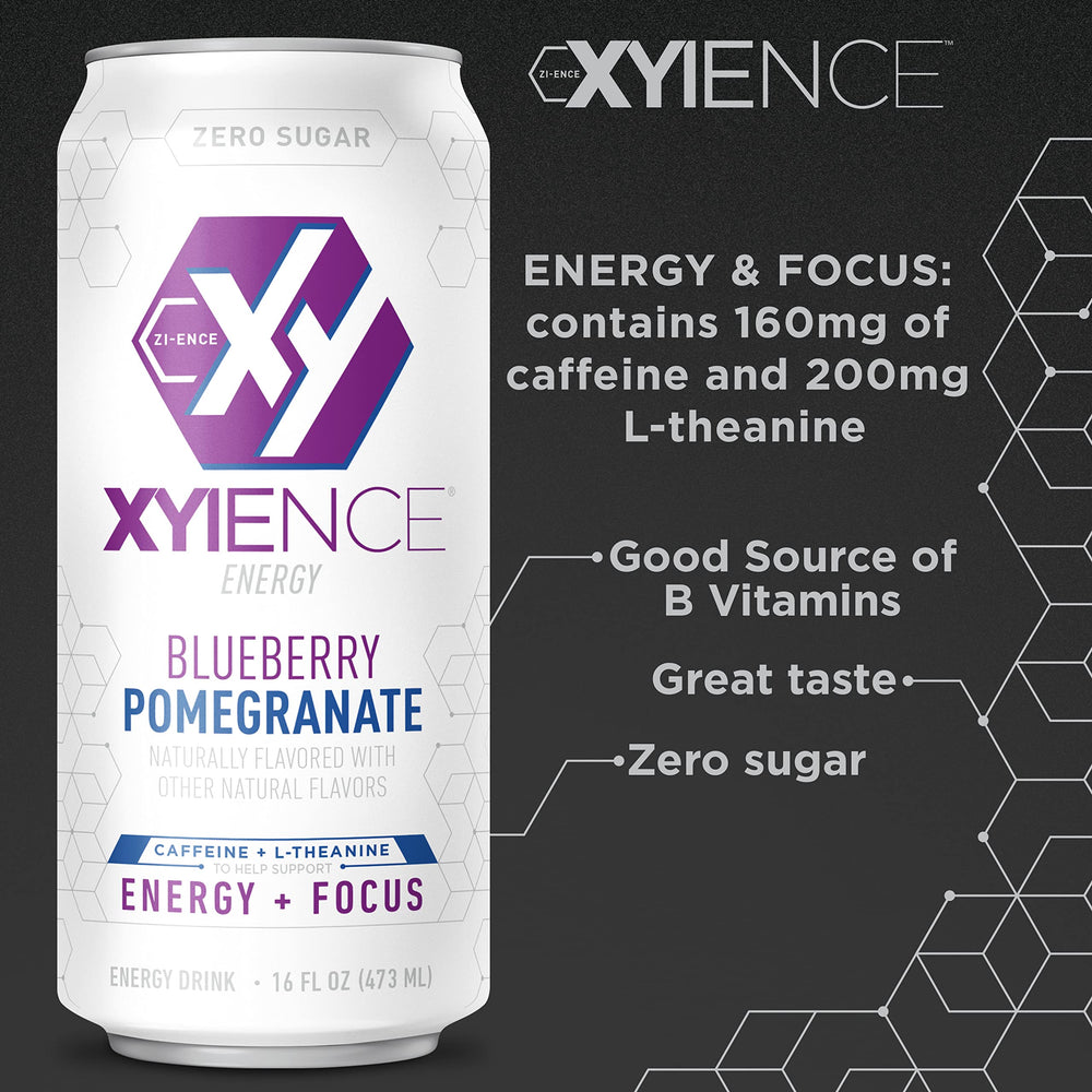 XYIENCE pack of 12 cans for easy sharing and stocking