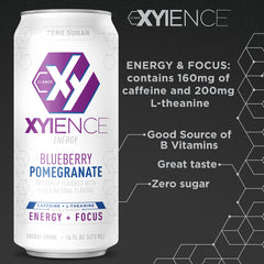 XYIENCE pack of 12 cans for easy sharing and stocking