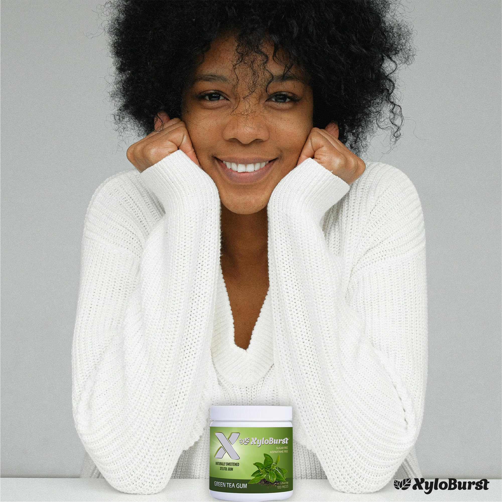 Xyloburst gum after-meal refresh supports fresh breath between meals without sugar