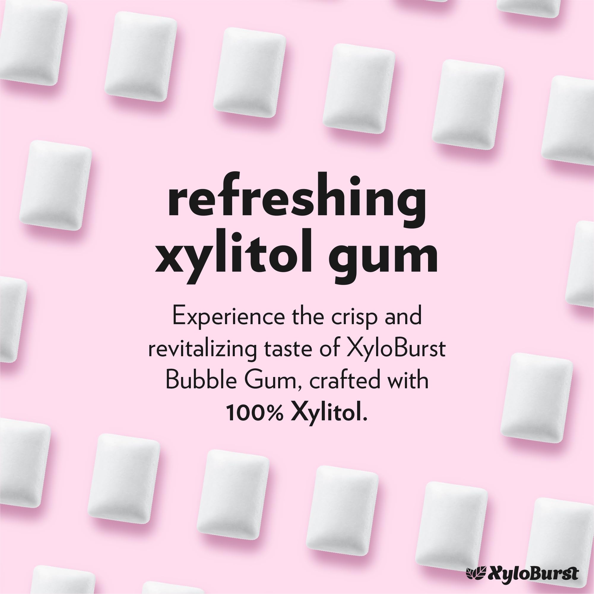 XyloBurst cinnamon gum jar delivers keto-friendly, sugar-free flavor.