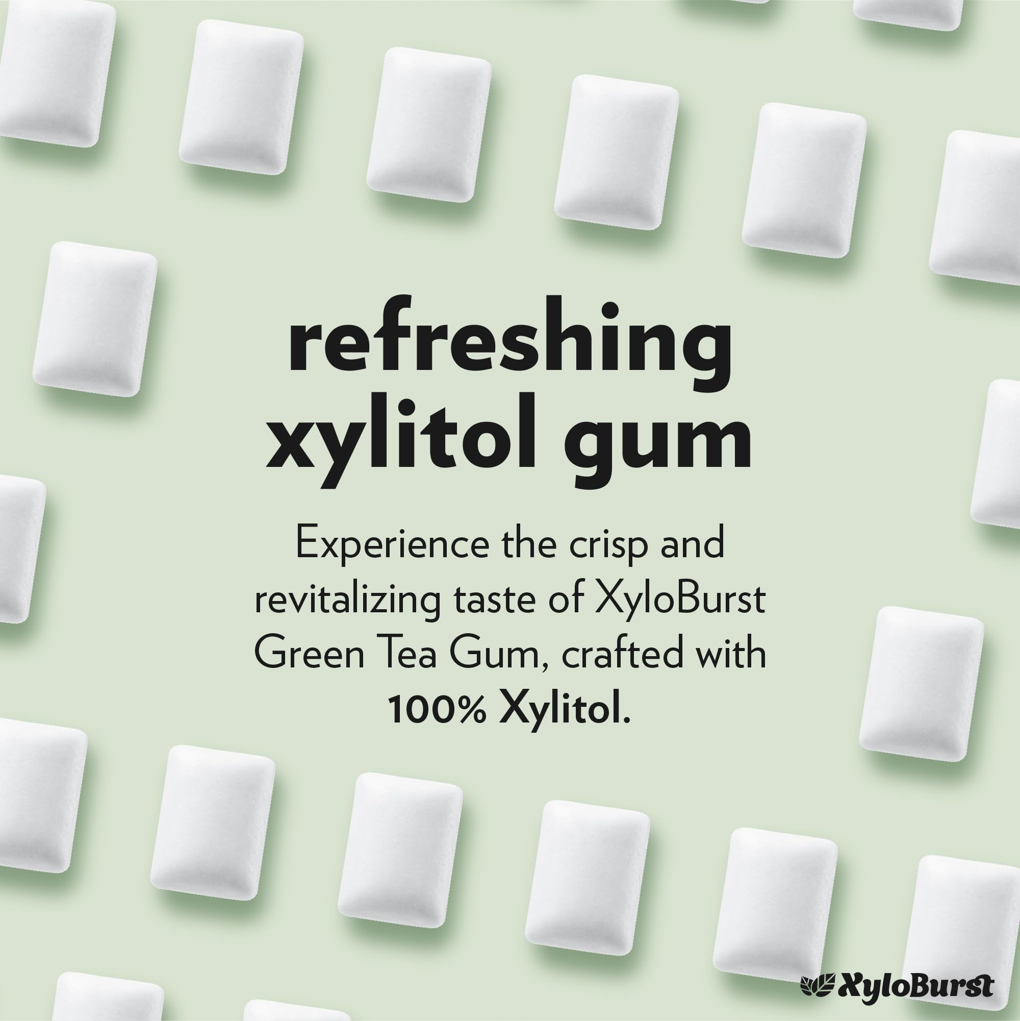 Xyloburst gum fresh fruit pieces deliver a clean mouthfeel with keto-friendly sugar-free satisfaction