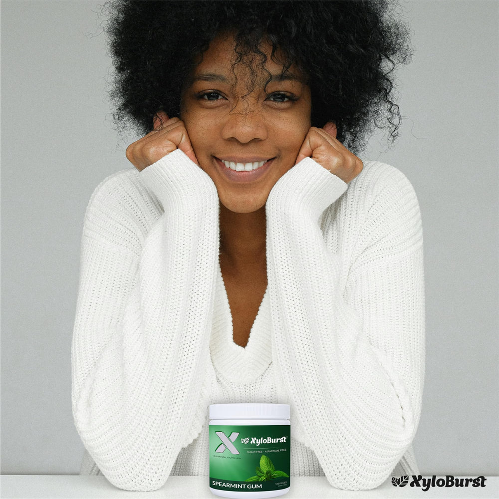 Xyloburst gum on-the-go pack ideal for travel.