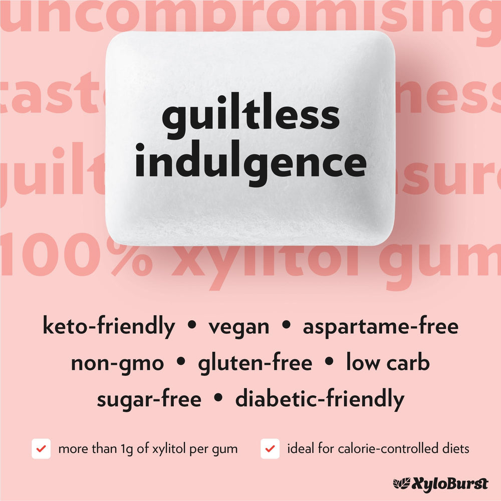 Xyloburst gum on-the-go pack demonstrates travel-friendly jar access.