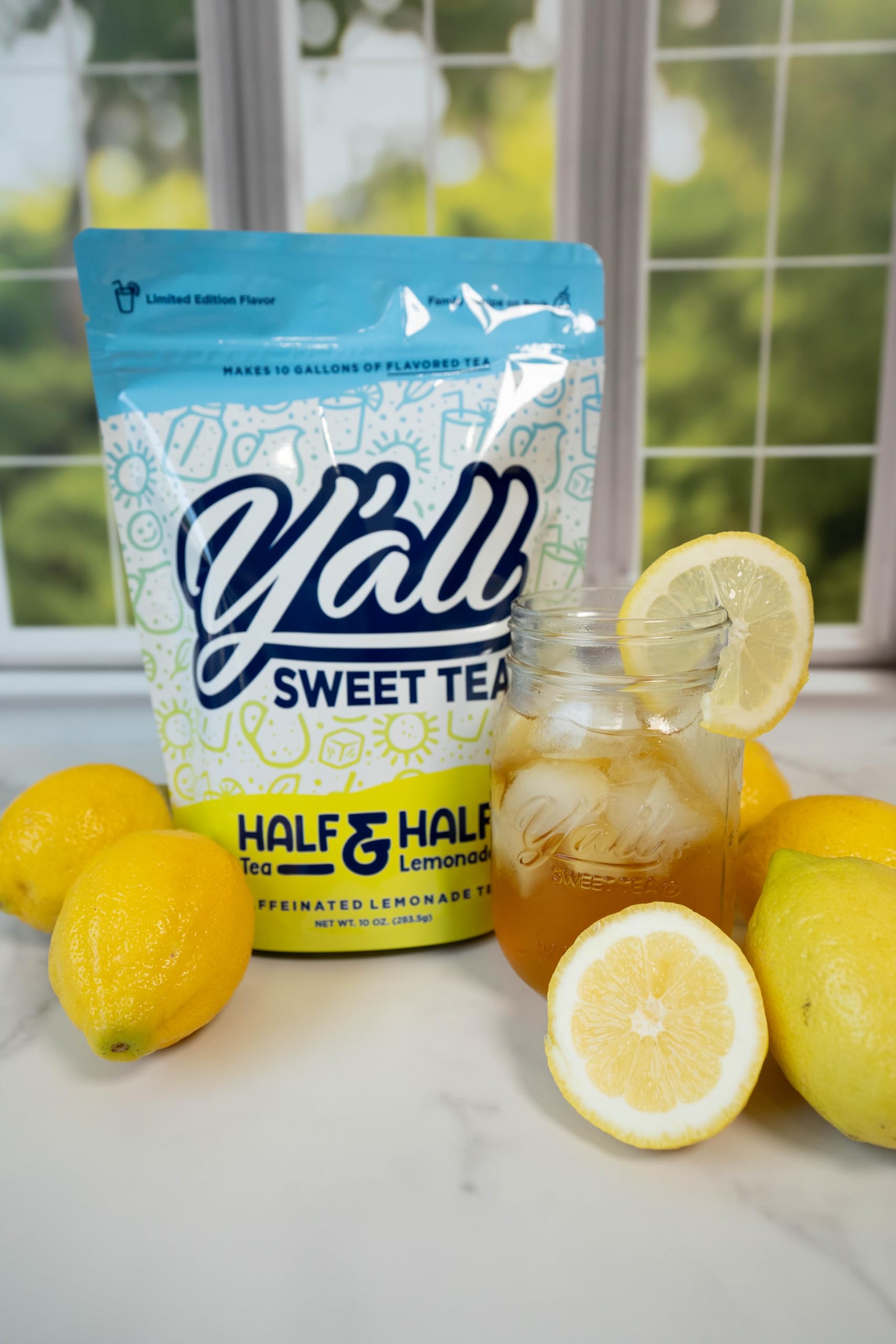Y’all Sweet Tea easy-peasy lemon squeezy bag for fast citrus tea