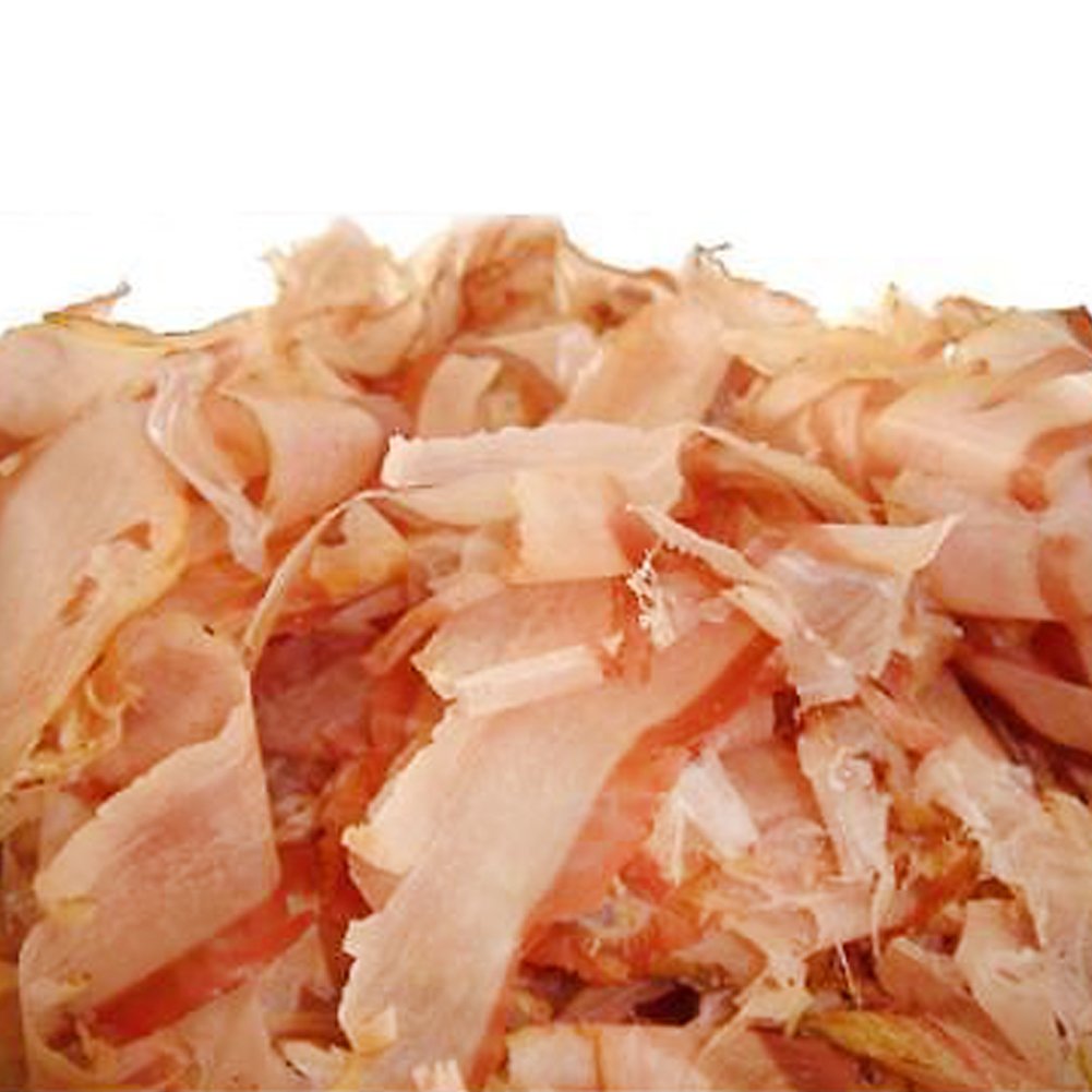Yamahide bonito flakes shaved, perfect for toppings on tofu or vegetables.