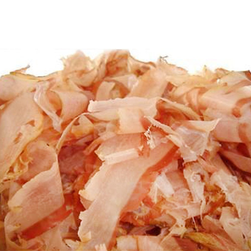 Yamahide bonito flakes shaved, perfect for toppings on tofu or vegetables.