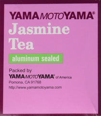 Yamamotoyama Jasmine Tea bags inside aluminum-sealed box