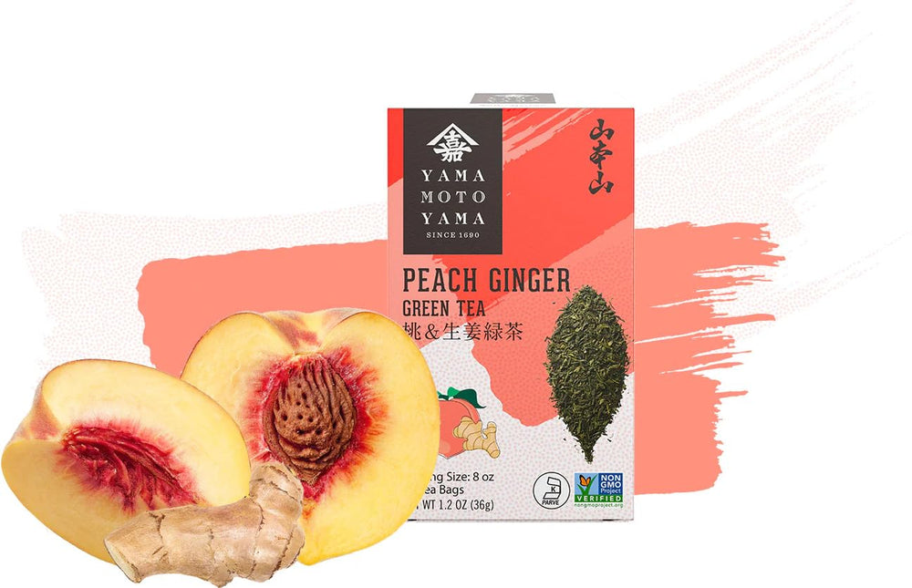 Yamamotoyama packaging shows 18 bags for easy daily enjoyment.