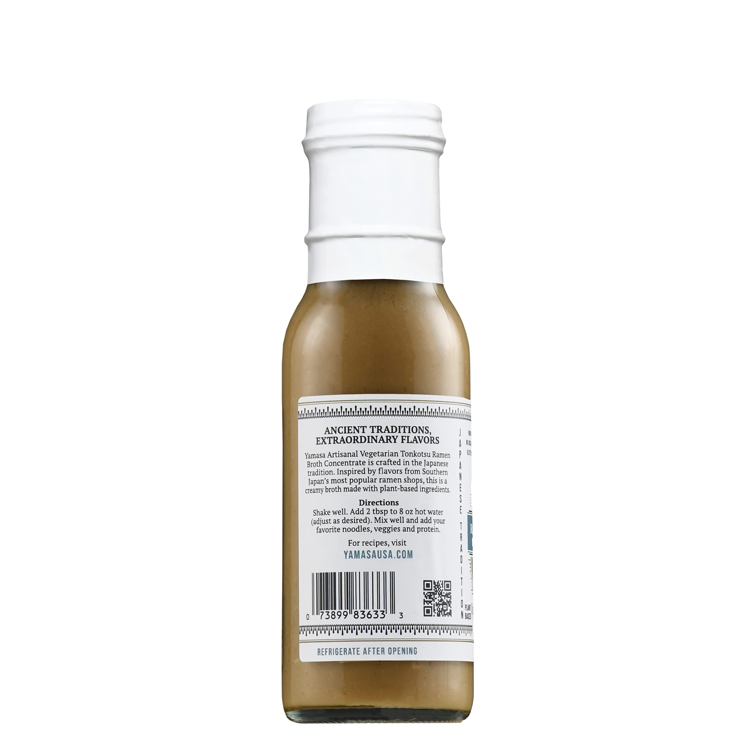 Yamasa gluten-free label highlights dietary-friendly broth for ramen nights.