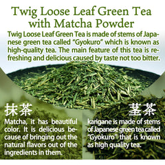 YAMASAN KYOTO UJI Chaganju matcha powder blend for a smooth infusion