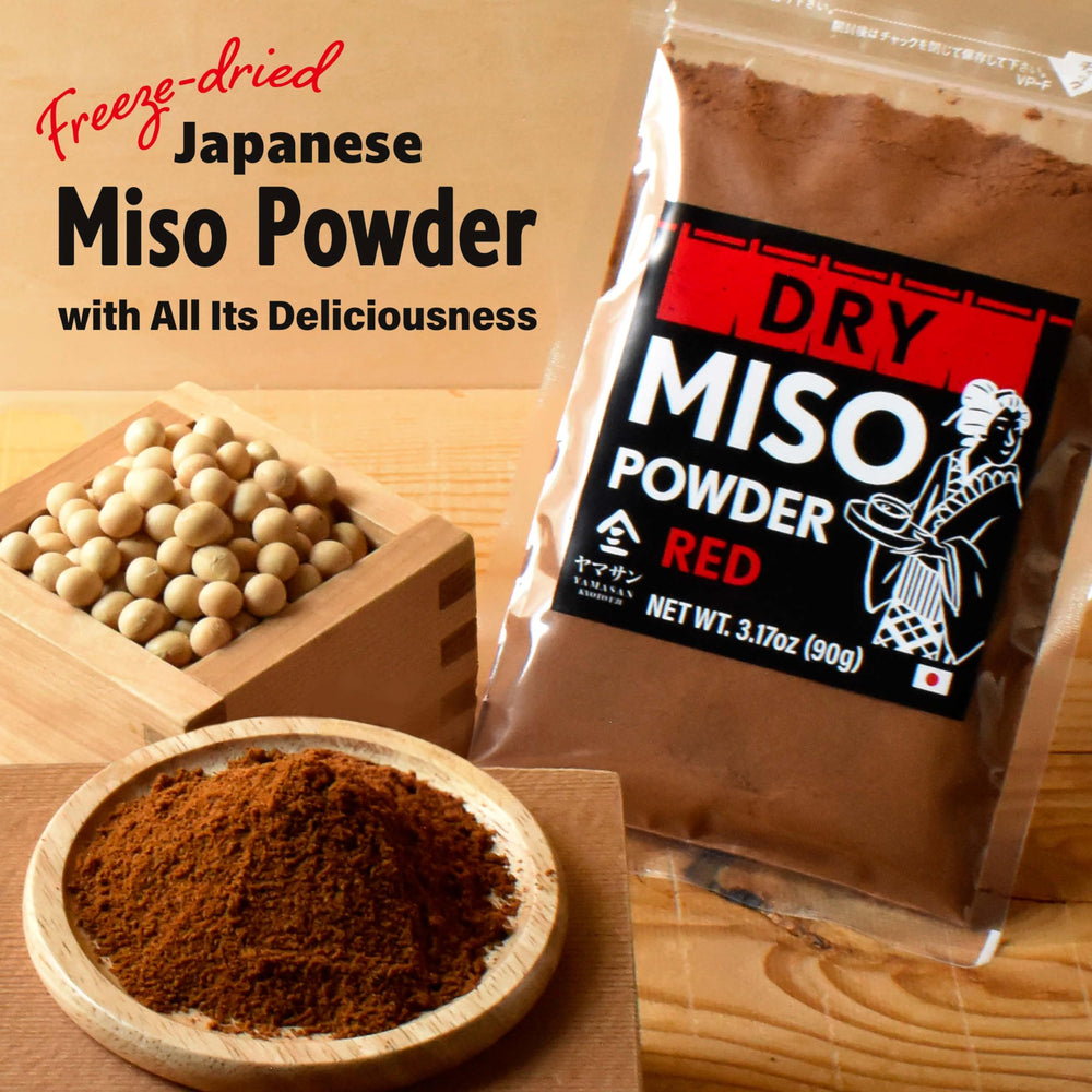 YAMASAN KYOTO UJI fine-texture miso powder ready to blend into sauces and batters.