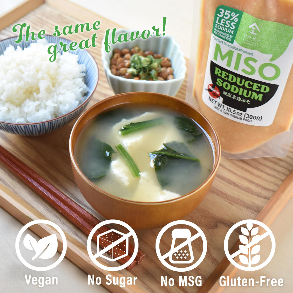 YAMASAN KYOTO UJI miso soup bowl ready to serve.