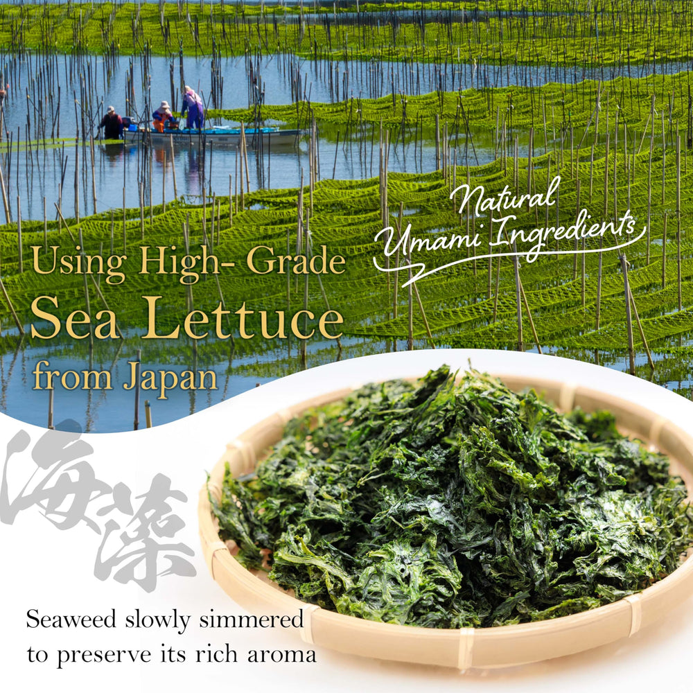 Serving dish featuring YAMASAN KYOTO UJI Nori Tsukudani, enhances rice bowls with savory sweetness.