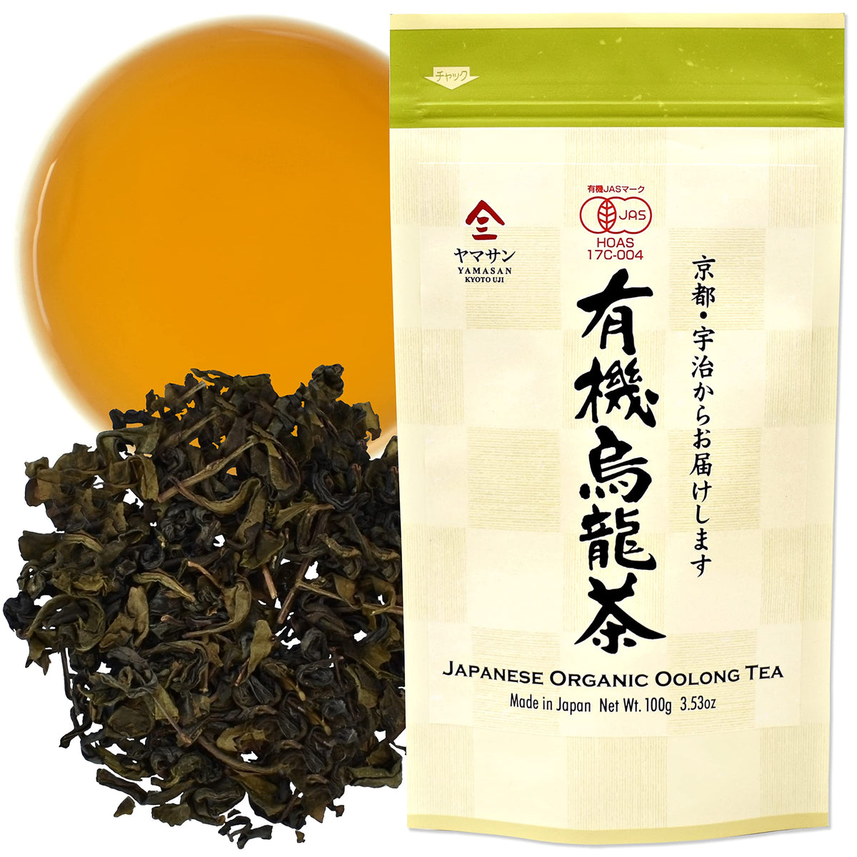 YAMASAN KYOTO UJI organic oolong tea leaves for rich aroma