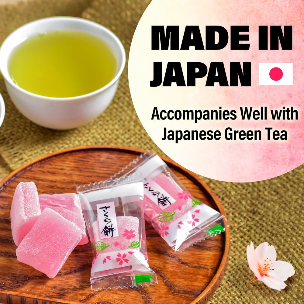 Yamasan Kyoto Uji Sakura Mochi Candies shareable mini packs for gatherings.