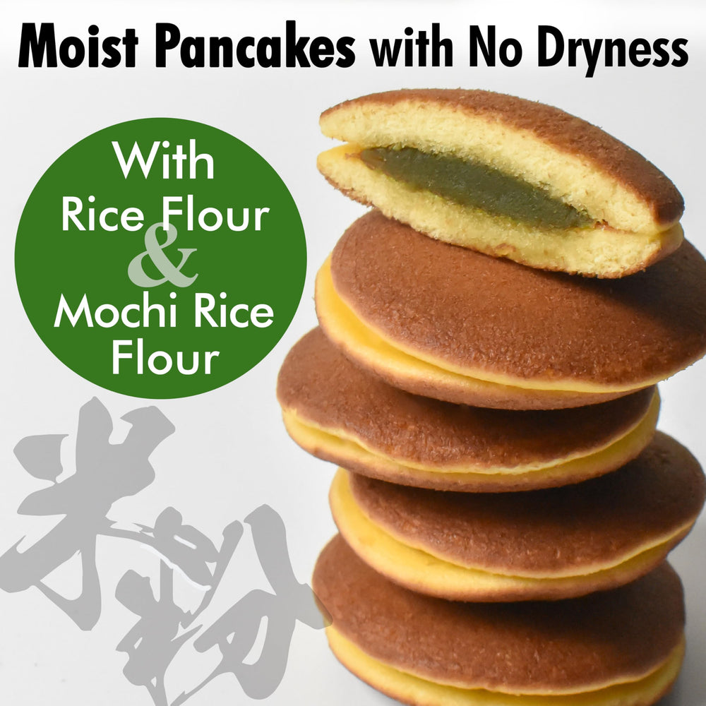 Yamasan Kyoto Uji tea pairing idea with dorayaki for a balanced snack.