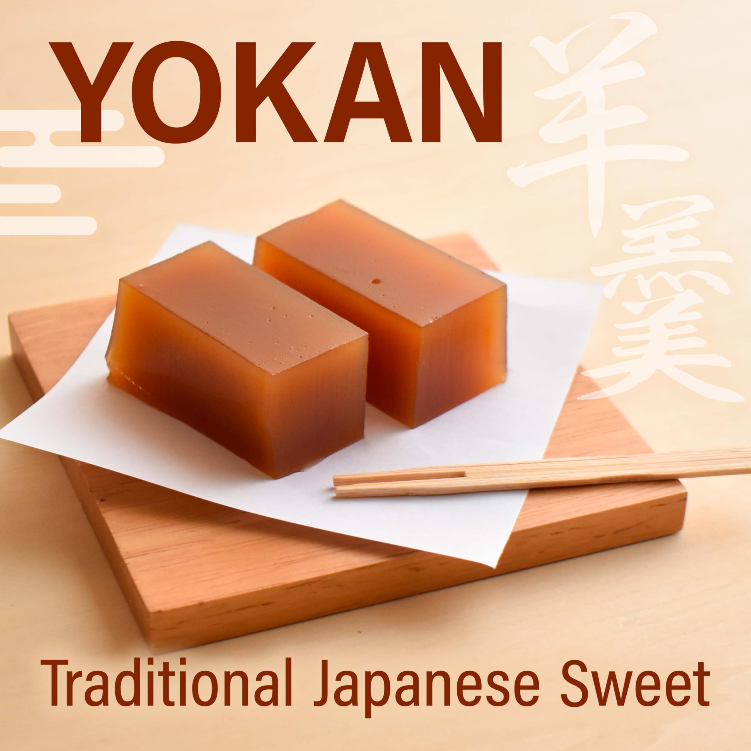 Yamasan Kyoto Uji Yokan with wasanbon sugar, refined sweetness
