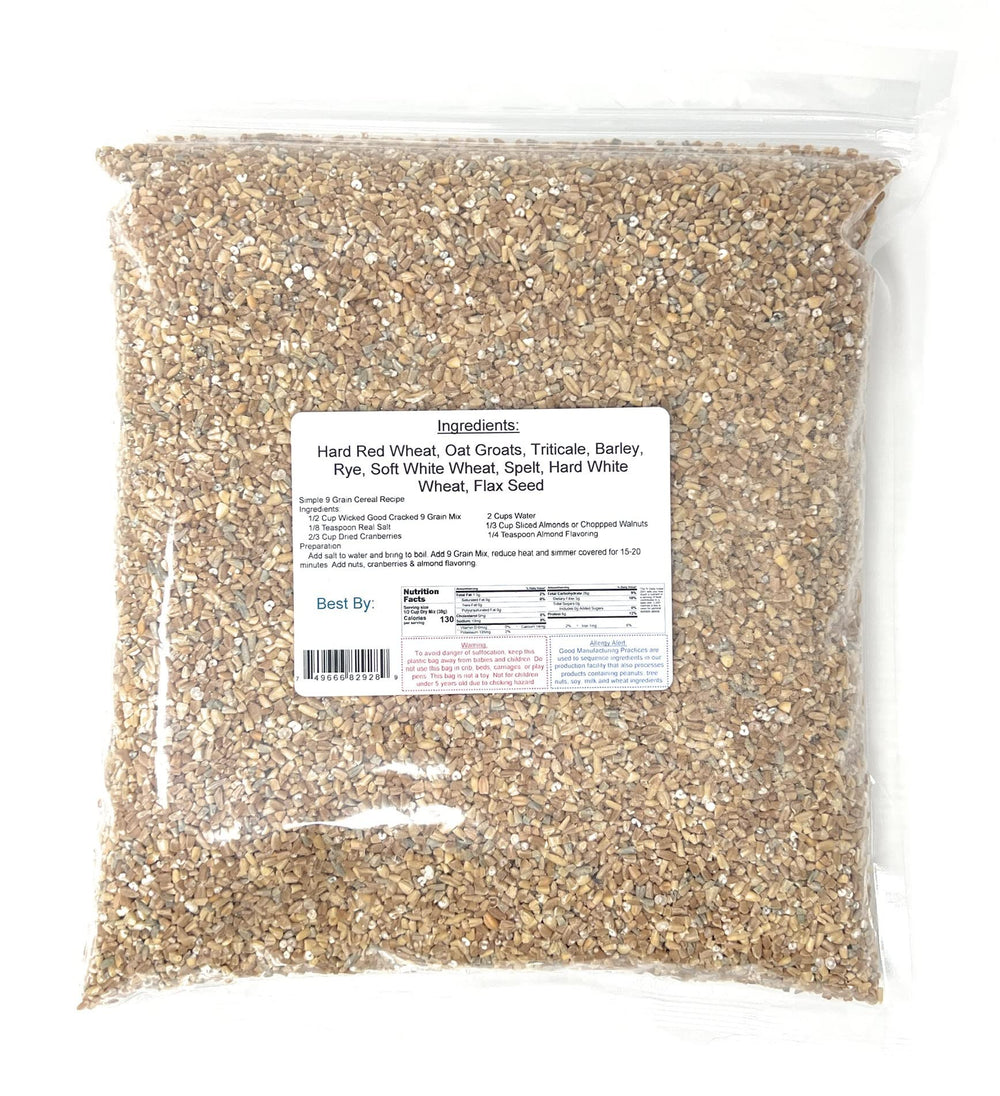 Closeup of YANKEETRADERS grains: hard and soft wheat, triticale, rye for baking