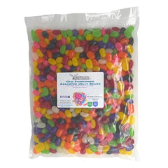Lemon jelly beans from YANKEETRADERS add bright citrus flavor to desserts.