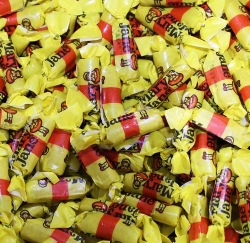 Made in the USA Mary Janes candy, great for treat bowls and gift baskets.