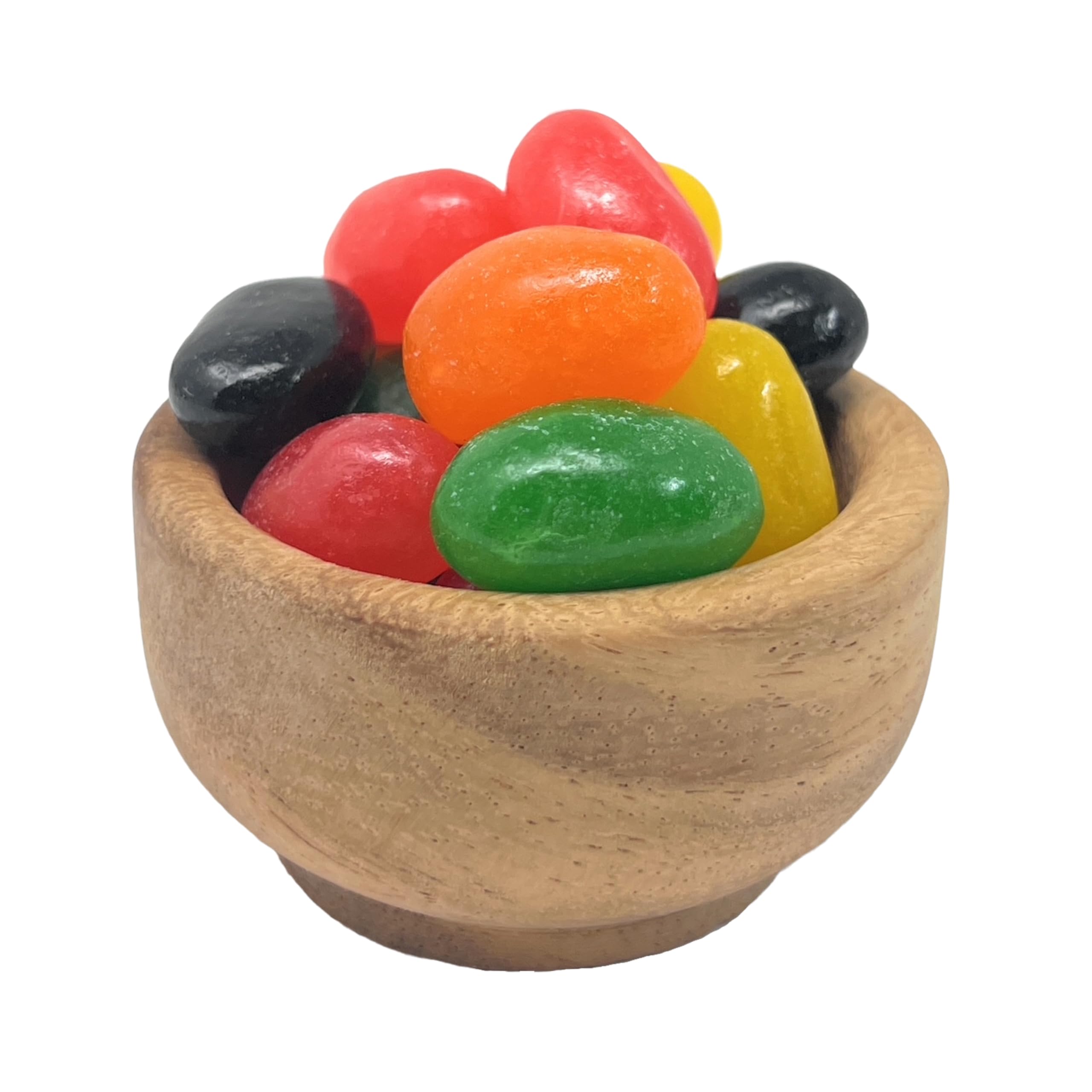 YANKEETRADERS green spearmint jelly beans provide crisp freshness for snack bowls.
