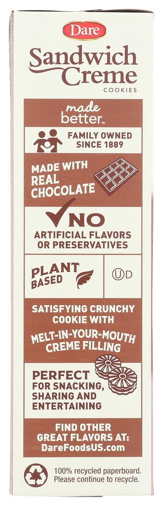 YANKEETRADERS Dare fudge cookies platter with coffee, perfect for a quick dessert pairing.