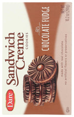 YANKEETRADERS Dare fudge cookies stacked for pantry display or gifting.