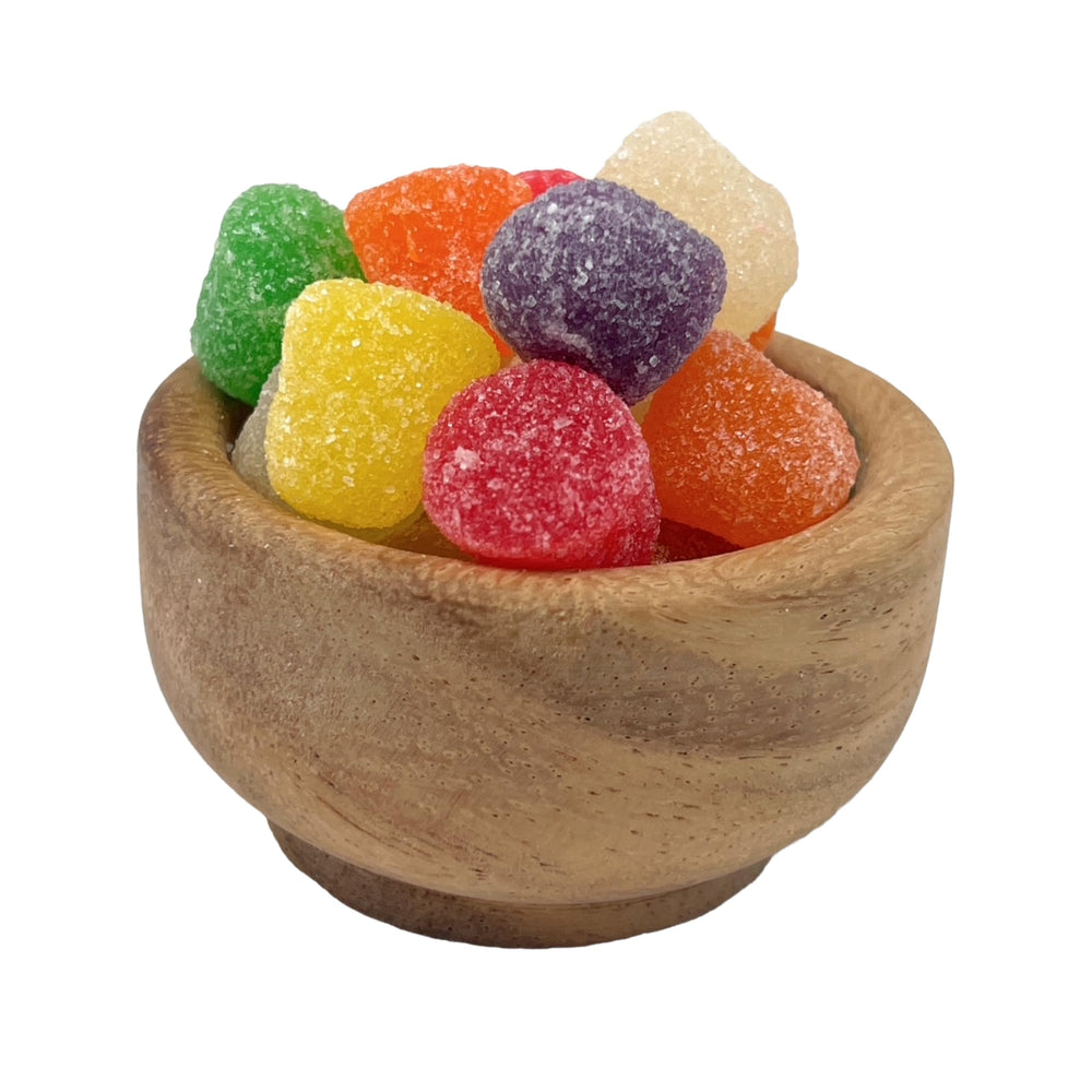 YANKEETRADERS Wintergreen and root beer gumdrops add refreshing variety to displays.