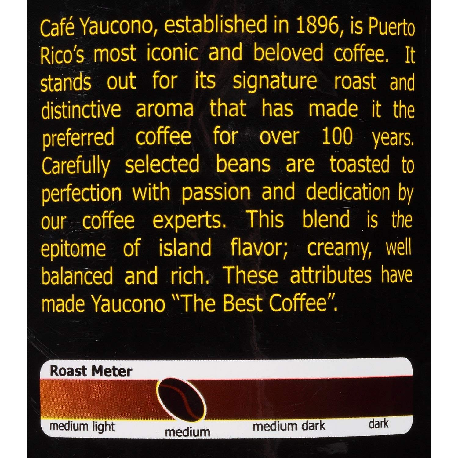 Yaucono coffee beans hand-picked and roasted for consistent flavor