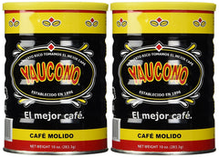 Yaucono ground coffee two-pack front view for busy mornings.