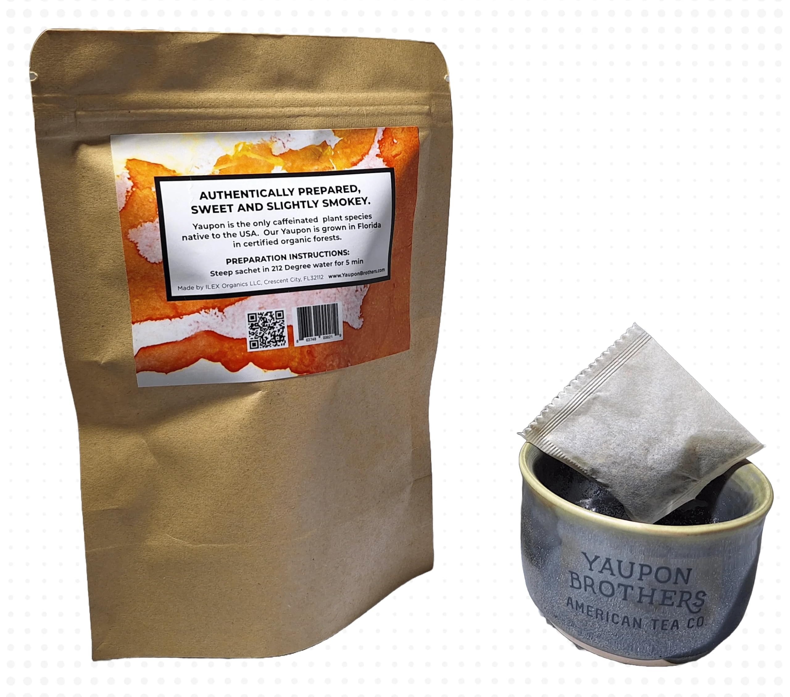 Cup of Warrior Tea emits smoky aroma for a bold morning.