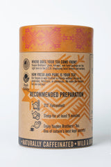 Yaupon Peach Green Tea ingredients highlight organic peach and green tea flavors