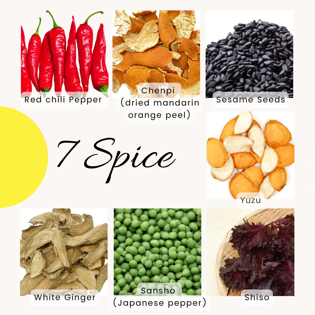 Yawataya Isogoro ingredients close-up highlighting spices