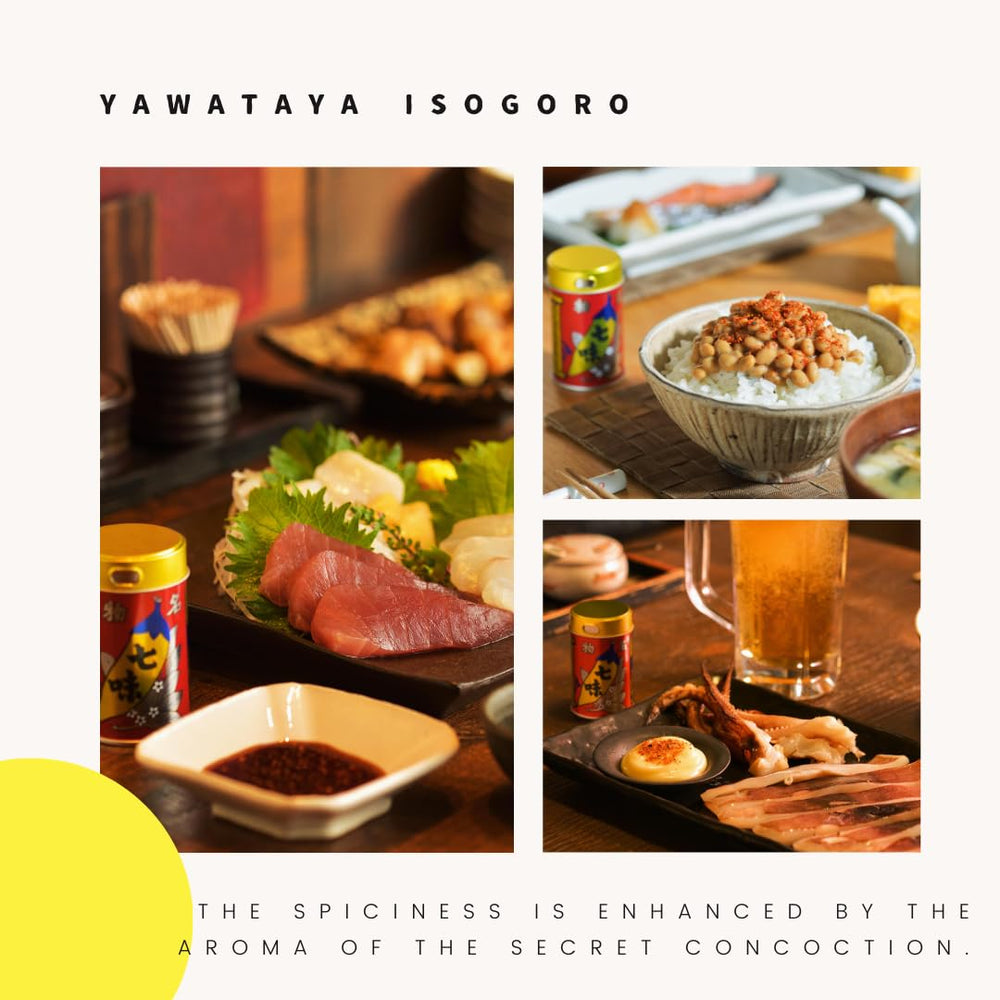 Yawataya Isogoro shichimi togarashi dusting ramen