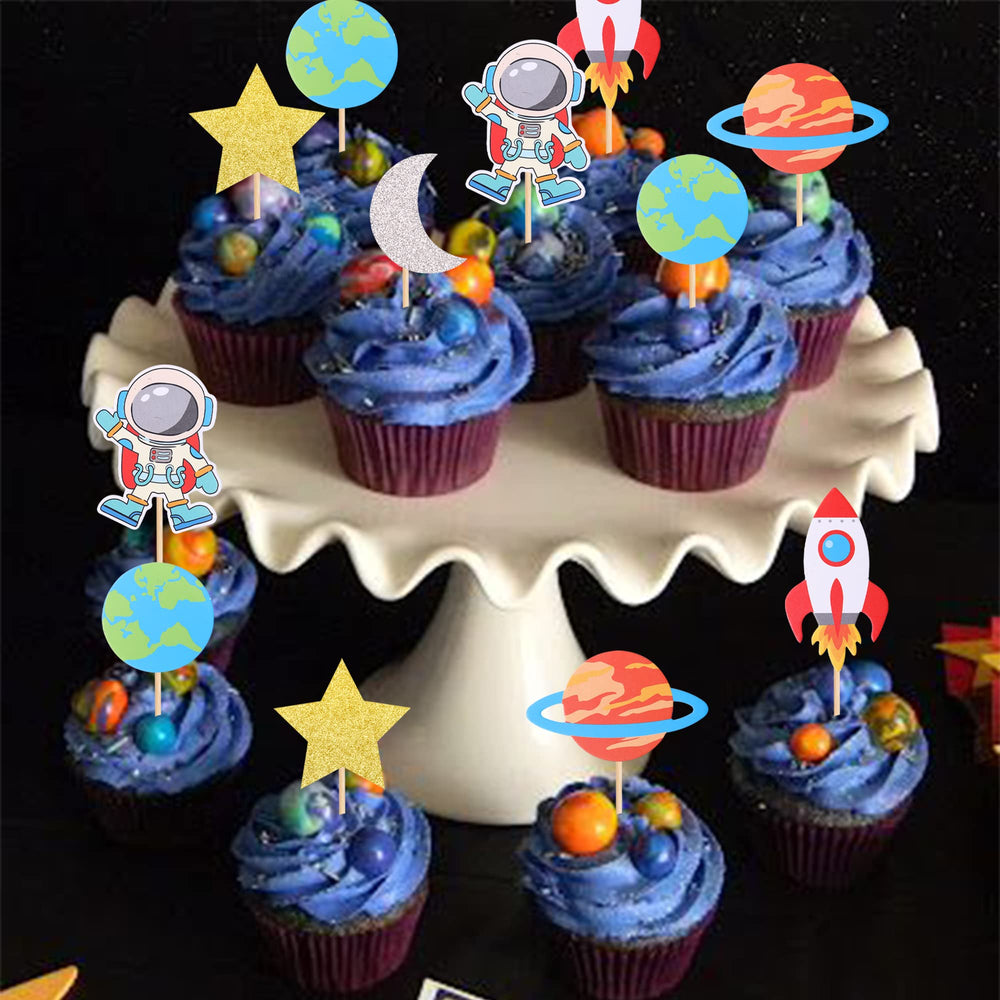 YCTHUNFISH satellite topper decorates cookies and cupcakes