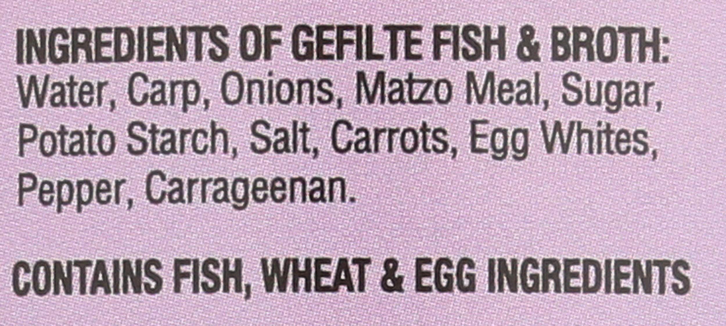 Yehuda Gefilte Fish plated for gatherings and holiday meals