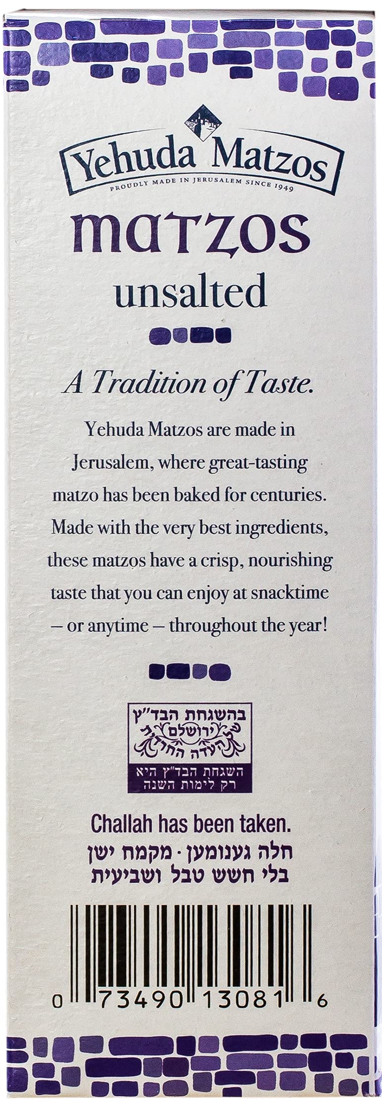 Yehuda Matzo Thins served with dips, perfect for year-round snacking.
