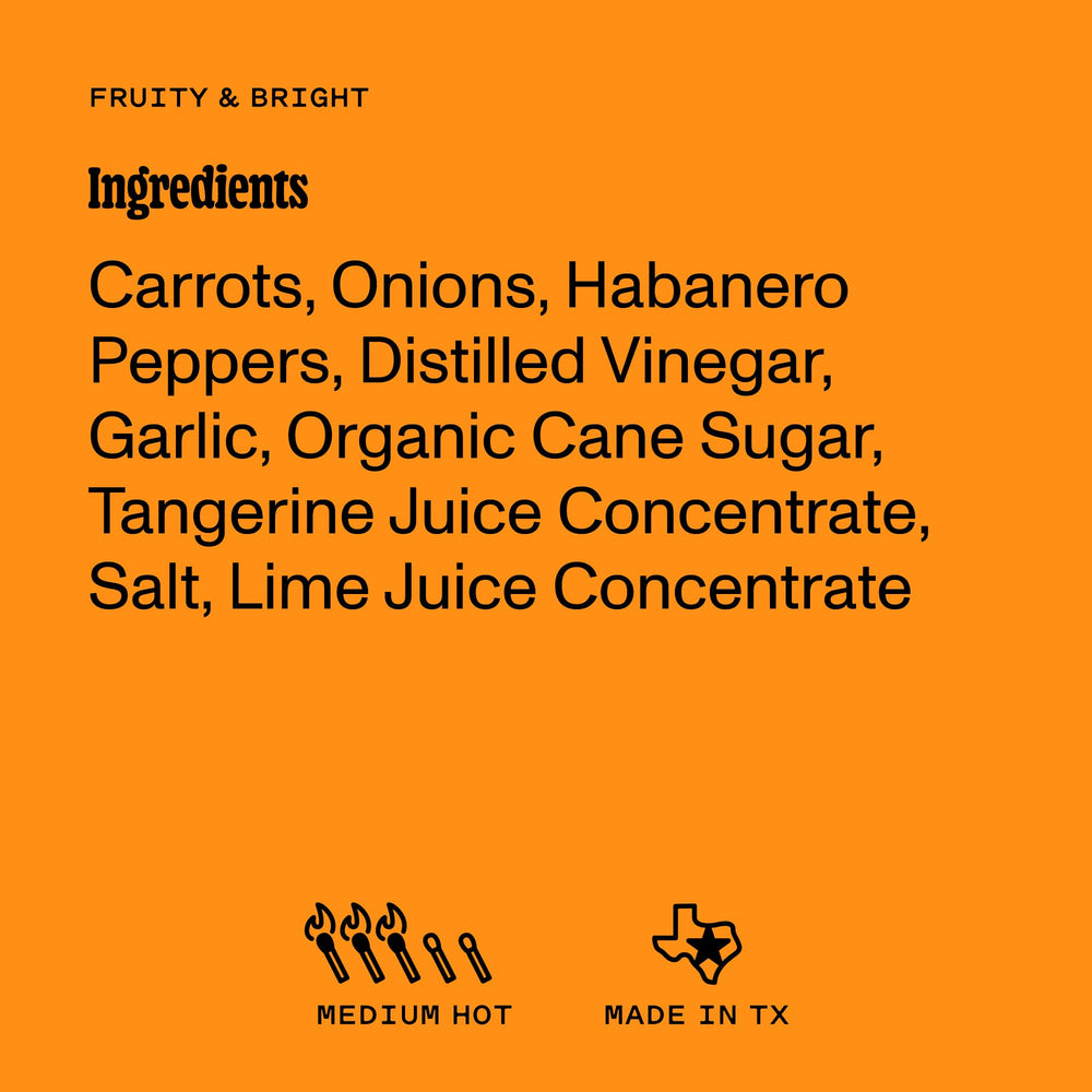 Yellowbird Classic Habanero bottle highlighting Texas-made craftsmanship.