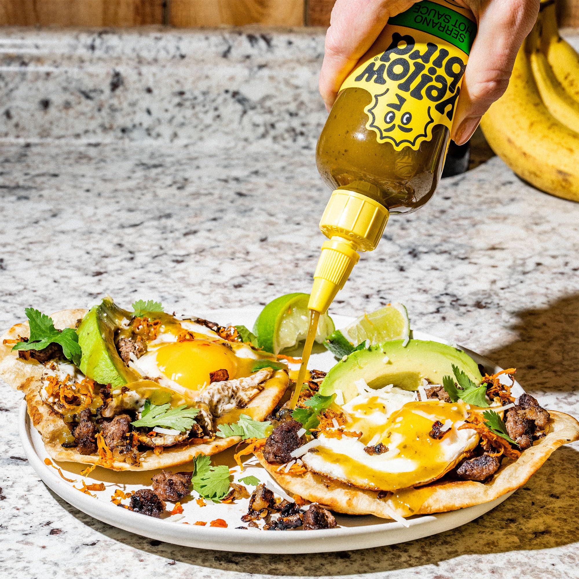 Yellowbird Classic Habanero bottle adds bright heat for grilling